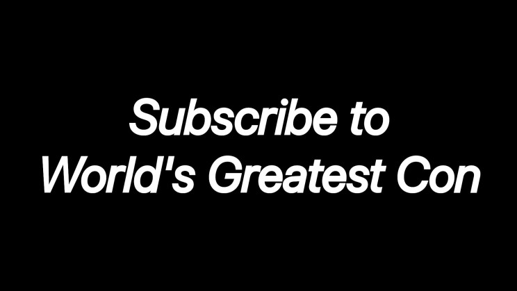 Ghost Attack: Subscribe to World's Greatest Con